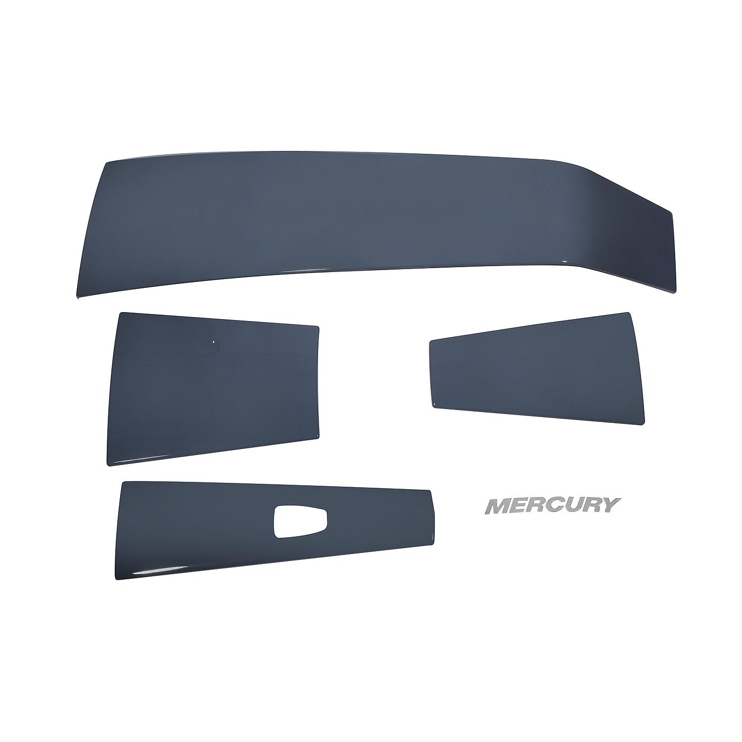 Mercury Paint-Ready Accent Panel Kit 8M0142210 for 4.6L V8 200-300hp FourStroke Outboards