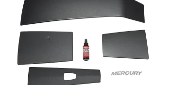 Mercury Graphite Gray Accent Panel Kit 8M0142214 for 3.4L V6 175-225hp FourStroke Outboards