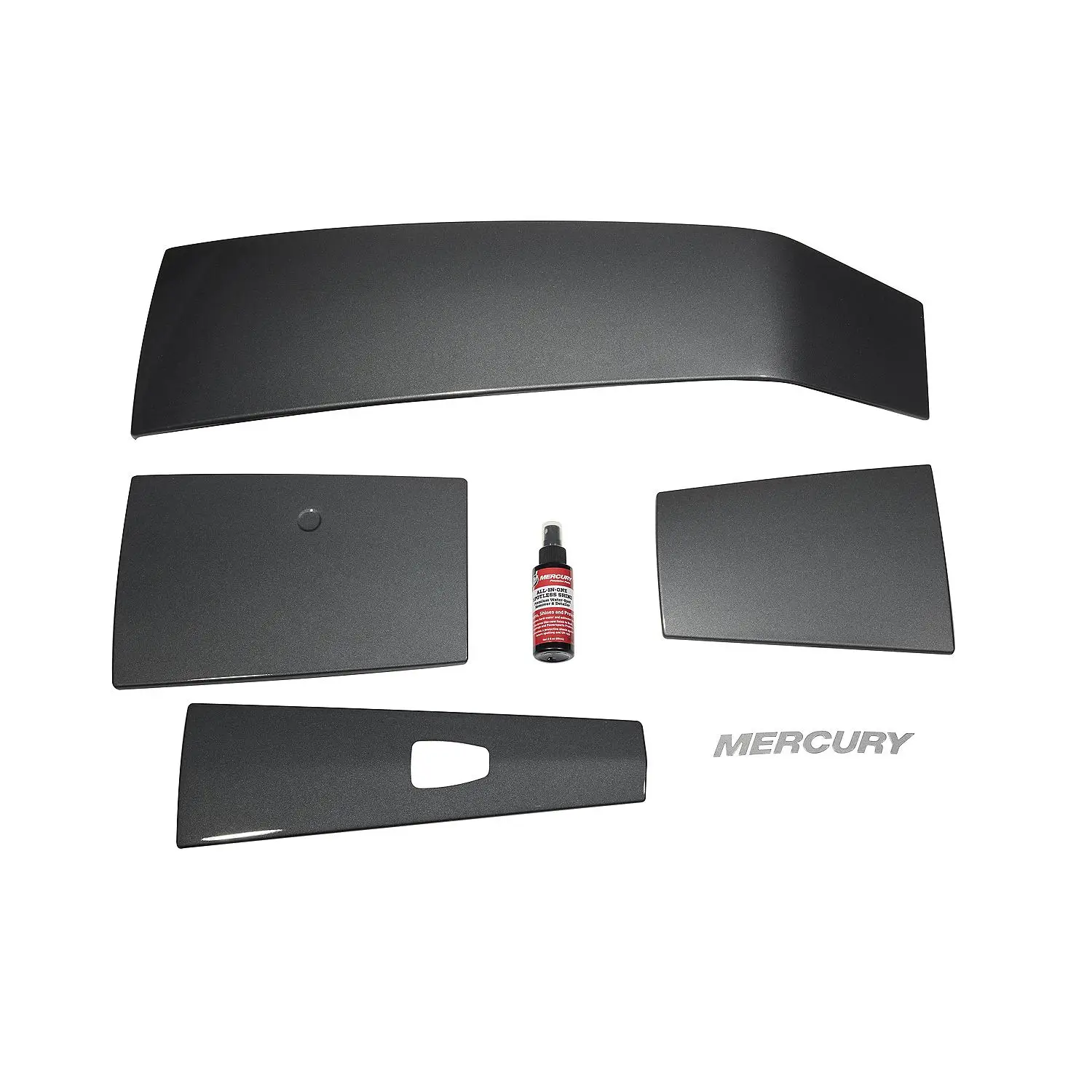 Mercury Graphite Gray Accent Panel Kit 8M0142214 for 3.4L V6 175-225hp FourStroke Outboards
