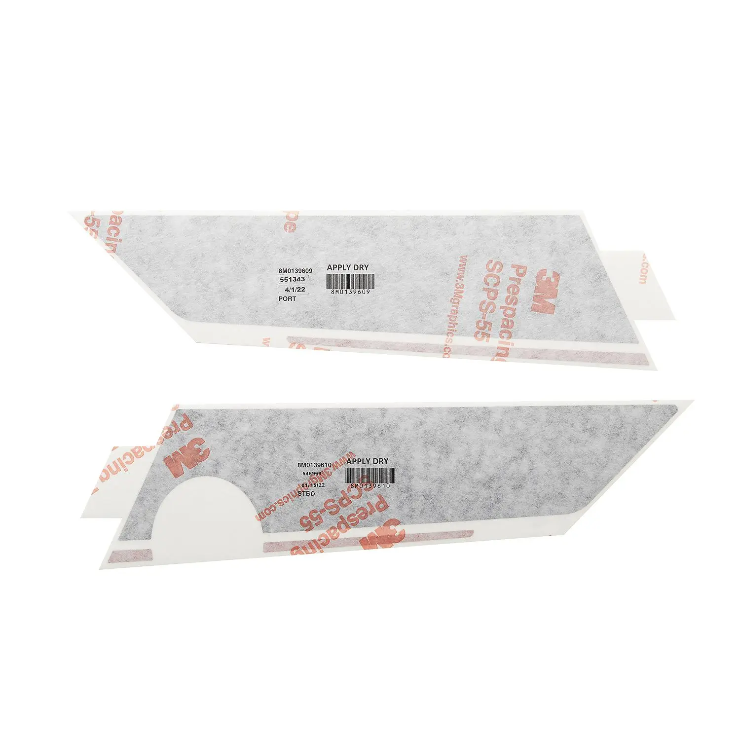 Mercury Redline Red Stripe Decals for Lower Chaps – Set of 2 8M0143773 for Mercury V6 and V8 Pro XS and Mercury Racing 150R-500R Outboards