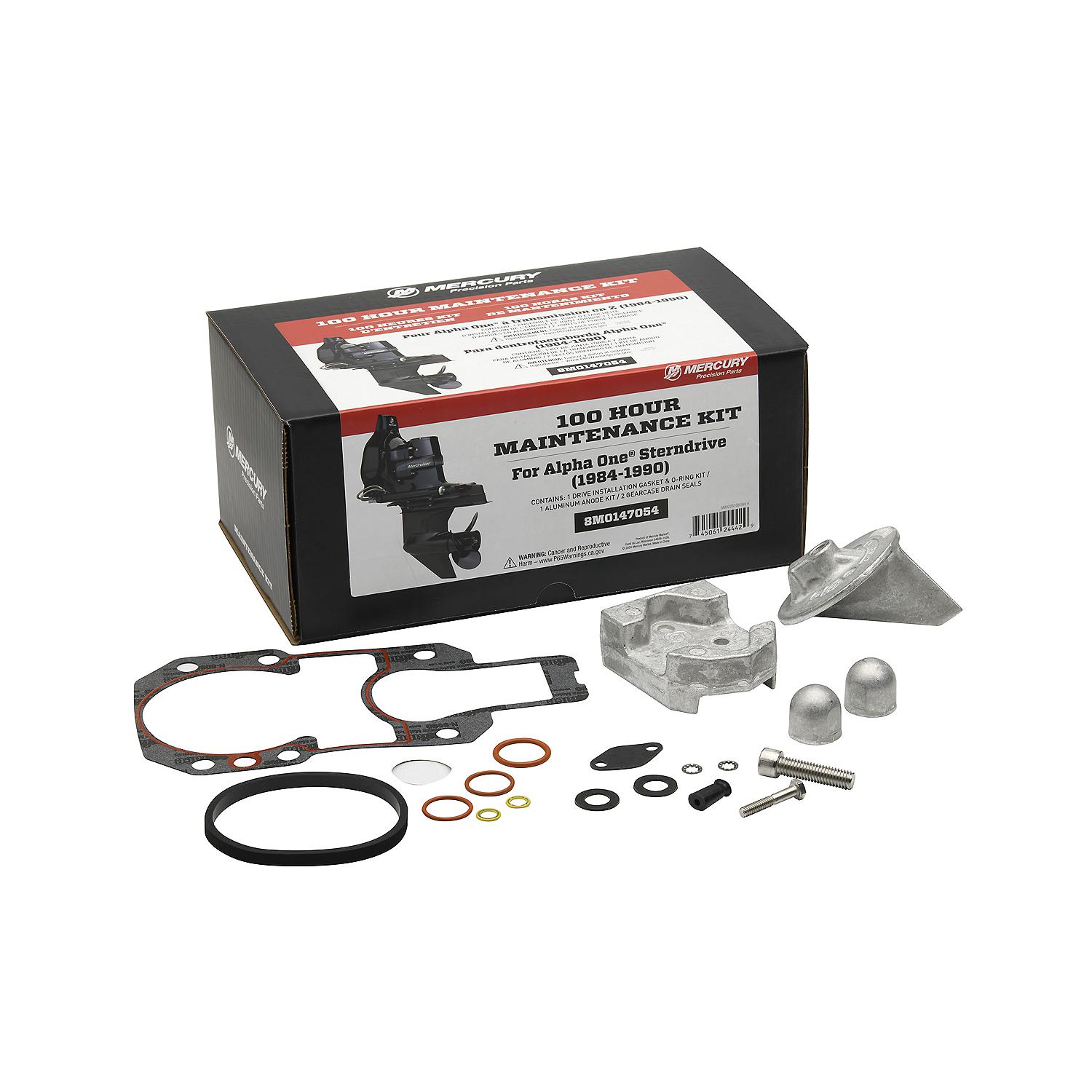 MerCruiser Alpha One Sterndrive 100 Hour Maintenance Kit