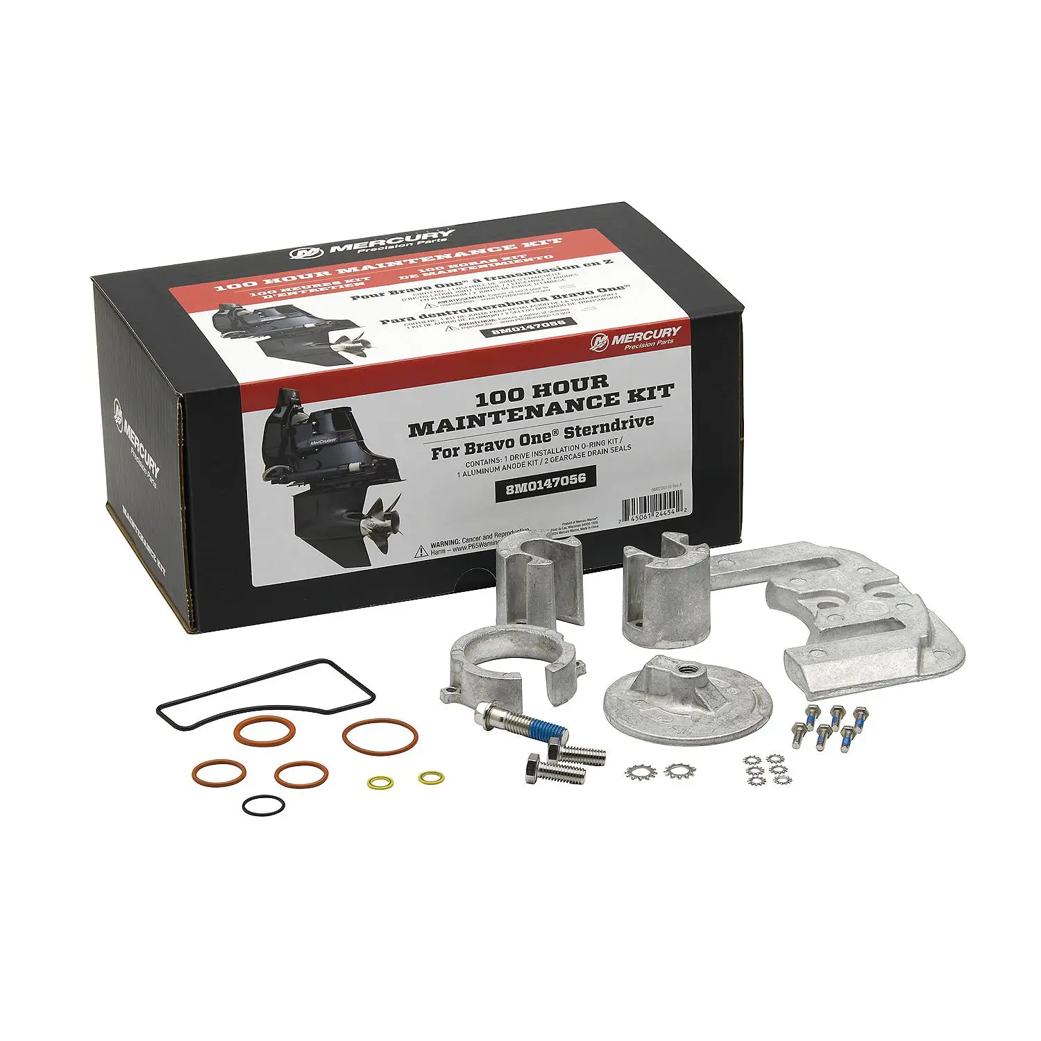 MerCruiser Bravo One Sterndrive 100 Hour Maintenance Kit - Image 2
