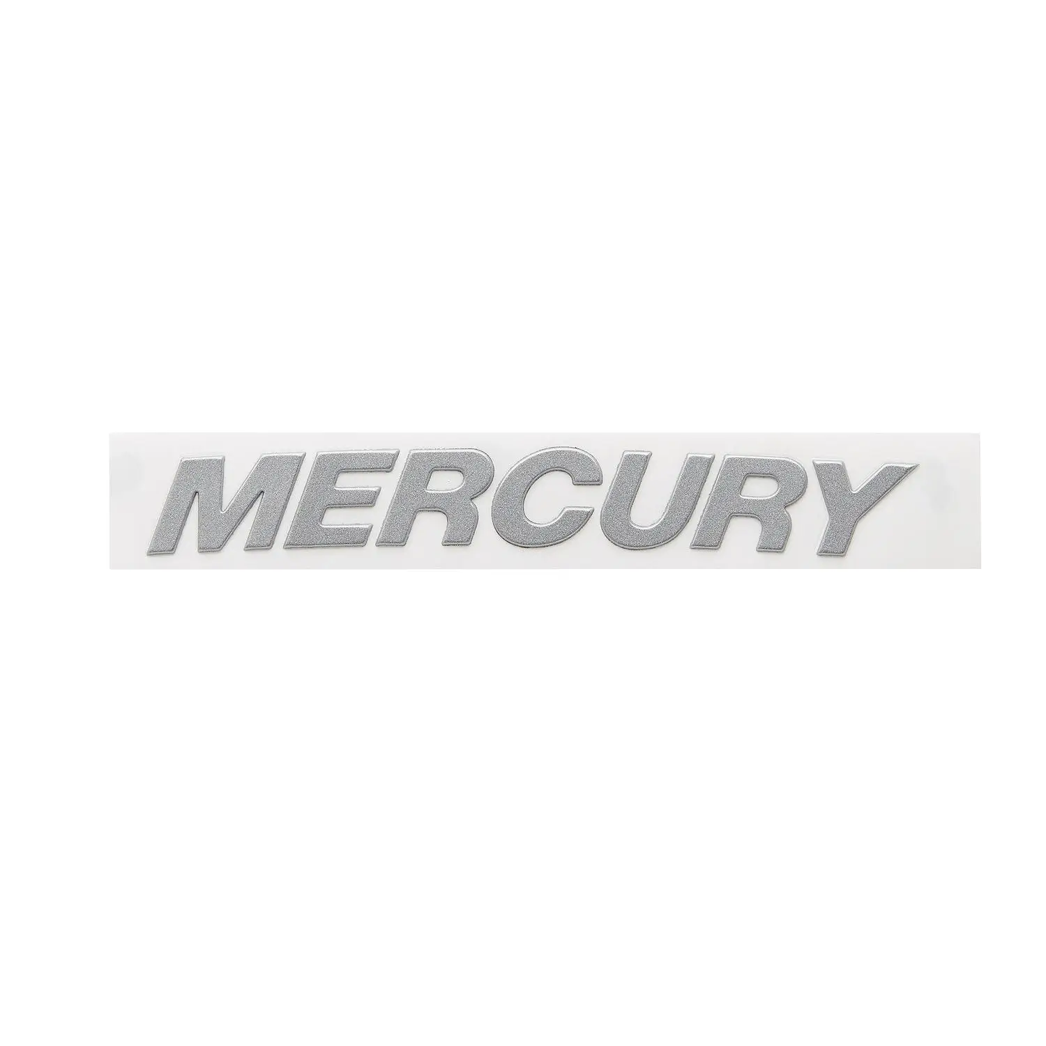 Mercury 3D Rear Wordmark Decal 8M0147920 for Mercury and Mercury Racing V6, V8 and V10 Outboards
