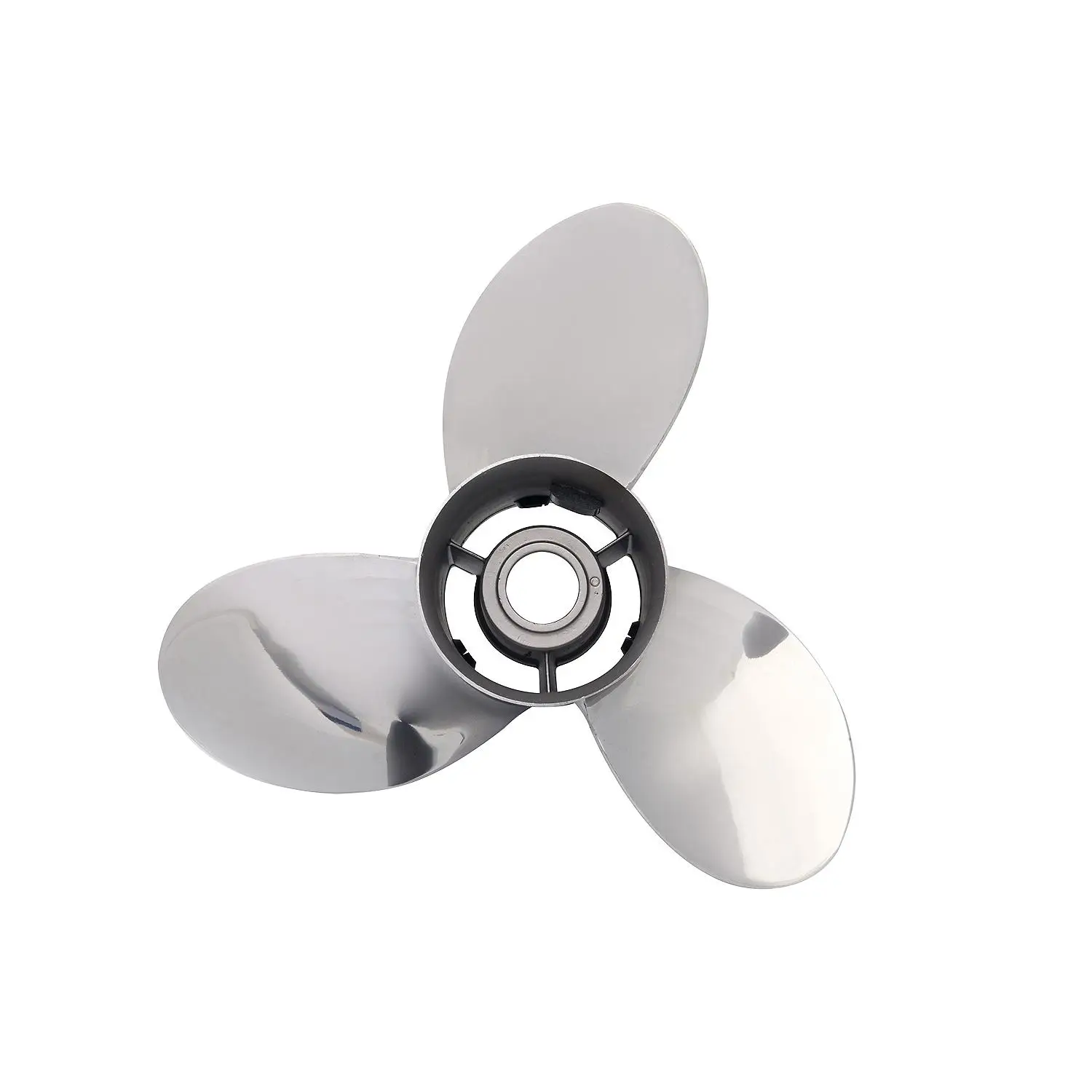 Mercury Mirage Plus 8M0151307 3-Blade Stainless Steel Propeller, 15.25″ Diameter x 19″ Pitch, Left-Hand Rotation