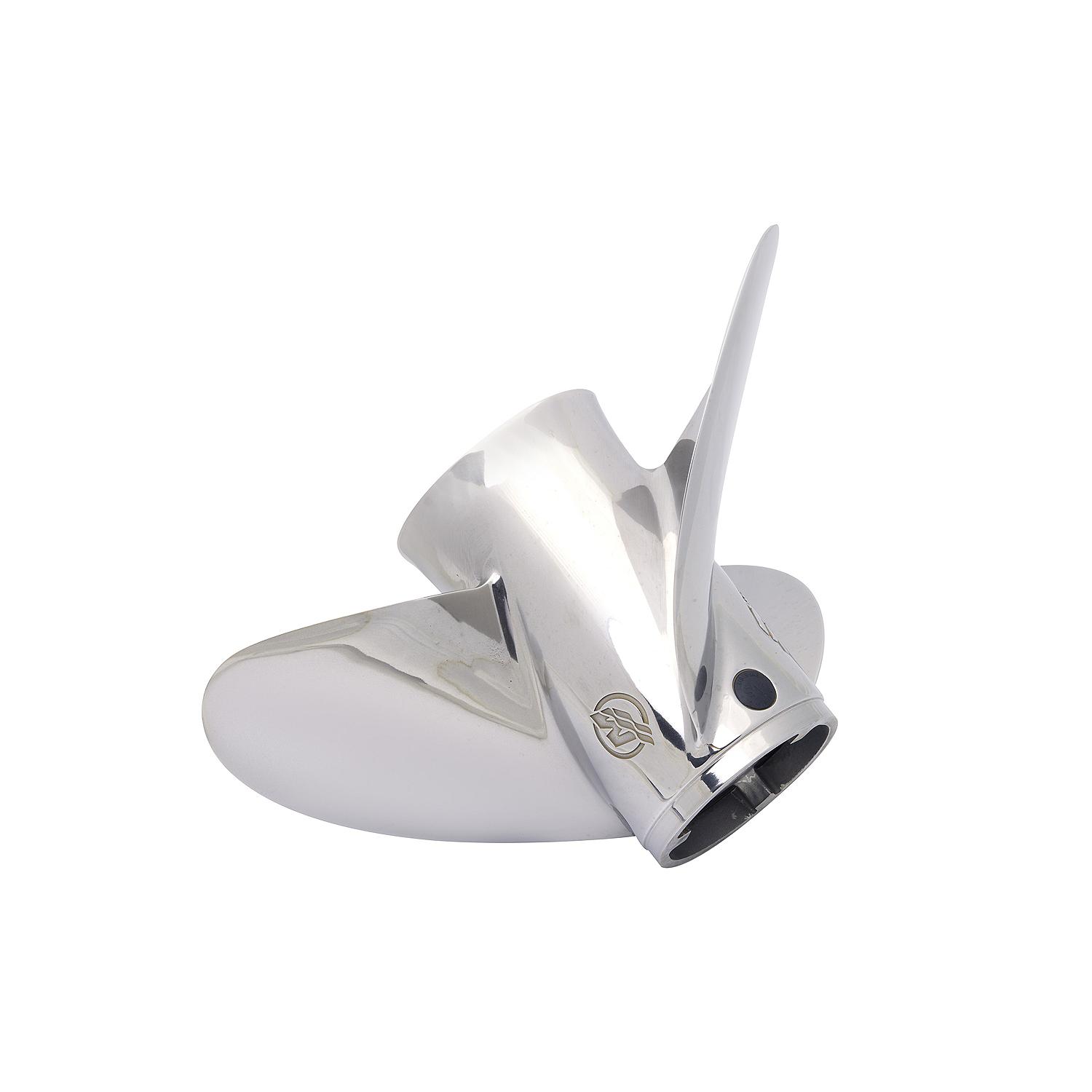 Mercury Enertia ECO 3-Blade Stainless Steel Propeller, 16″ Diameter x 19″ Pitch, Right-Hand Rotation
