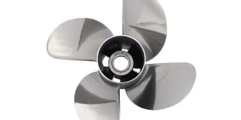 Mercury Revolution 4 8M0151317 4-Blade Stainless Steel Propeller, 14.6″ Diameter x 17″ Pitch, Right-Hand Rotation