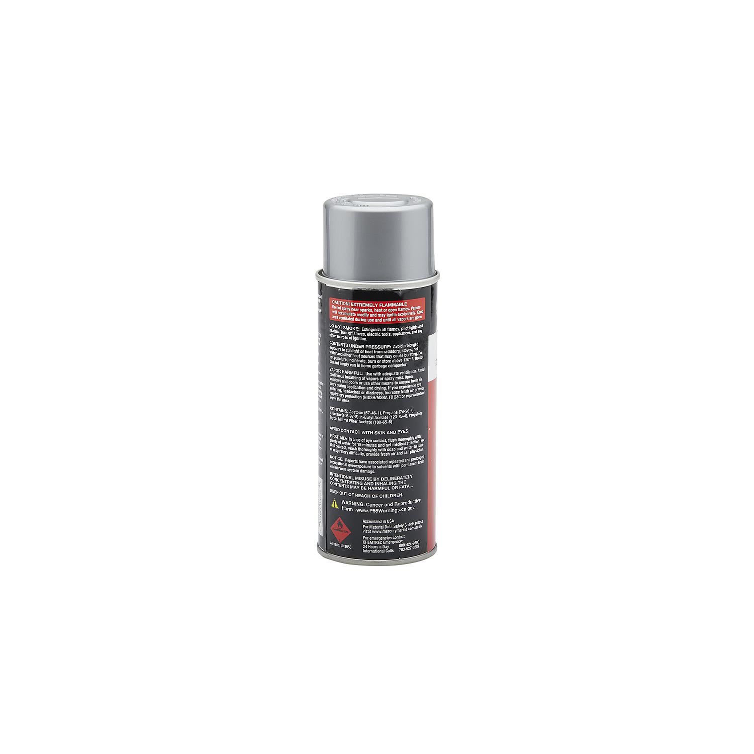 Mercury 80287814 Mariner Light Gray Enamel Spray Paint – 12 oz Spray Can