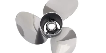 Mercury Enertia 8M0151234 3-Blade Stainless Steel Propeller, 14.5″ Diameter x 17″ Pitch, Left-Hand Rotation