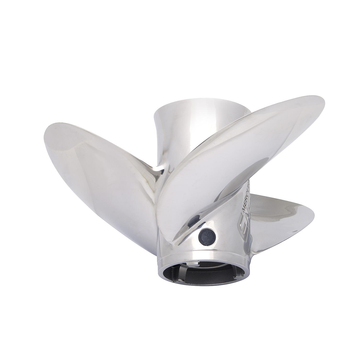 Mercury Enertia 8M0151241 3-Blade Stainless Steel Propeller, 13.8" Diameter x 20" Pitch, Right-Hand Rotation - Image 2