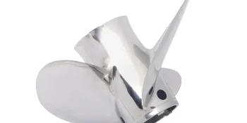 Mercury Enertia 8M0151239 3-Blade Stainless Steel Propeller, 14″ Diameter x 19″ Pitch, Right-Hand Rotation