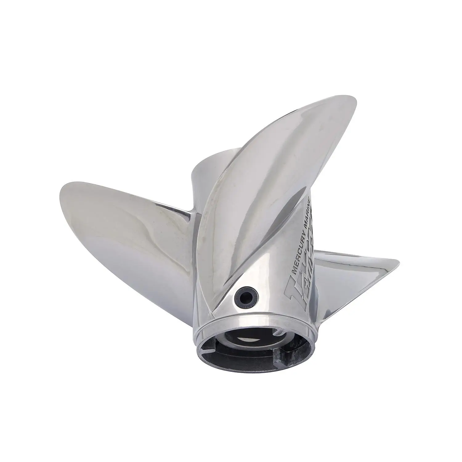 Mercury Tempest Plus 8M0151385 3-Blade Stainless Steel Propeller, 14.6" Diameter x 24" Pitch, Right-Hand Rotation - Image 2