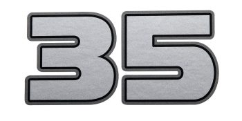 Mercury 35hp Rear Decal 8M0154663 for 4-Cyl EFI Jet Outboards