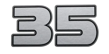 Mercury 35hp Rear Decal 8M0154663 for 4-Cyl EFI Jet Outboards