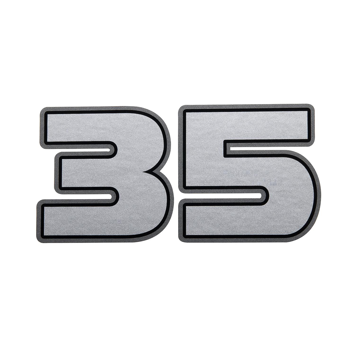 Mercury 35hp Rear Decal 8M0154663 for 4-Cyl EFI Jet Outboards