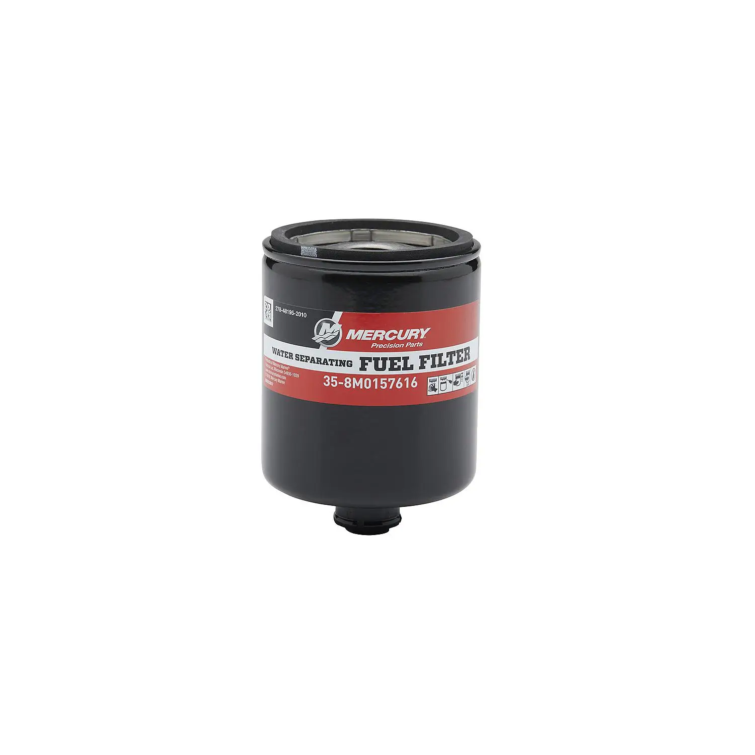 Mercury Water Separating Fuel Filter 8M0157616 for Select L6 and 5.7L V10 300-400hp Verado Outboards - Image 3