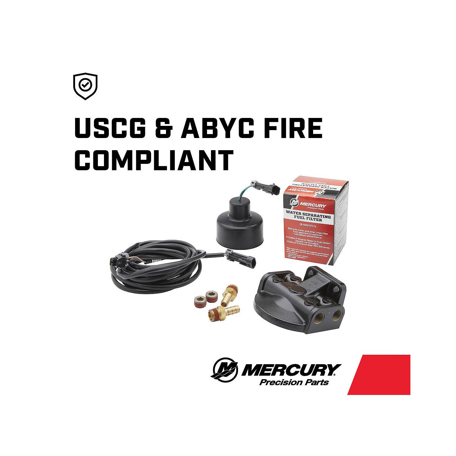 Mercury Water Separating and Sensing Fuel Filter Kit 8M0157707 for Select Mercury L6 Verado Outboards - Image 6