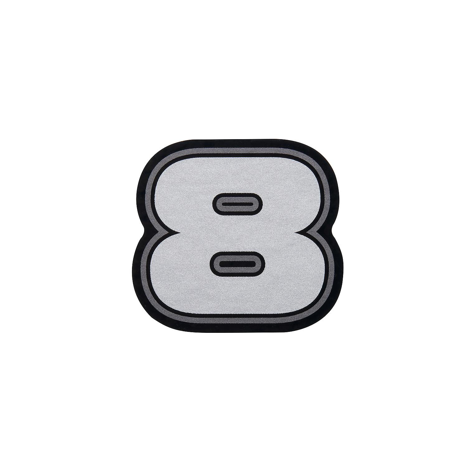 Mercury 8hp Rear Decal 8M0161262 for 209cc 8hp Carbureted Outboards