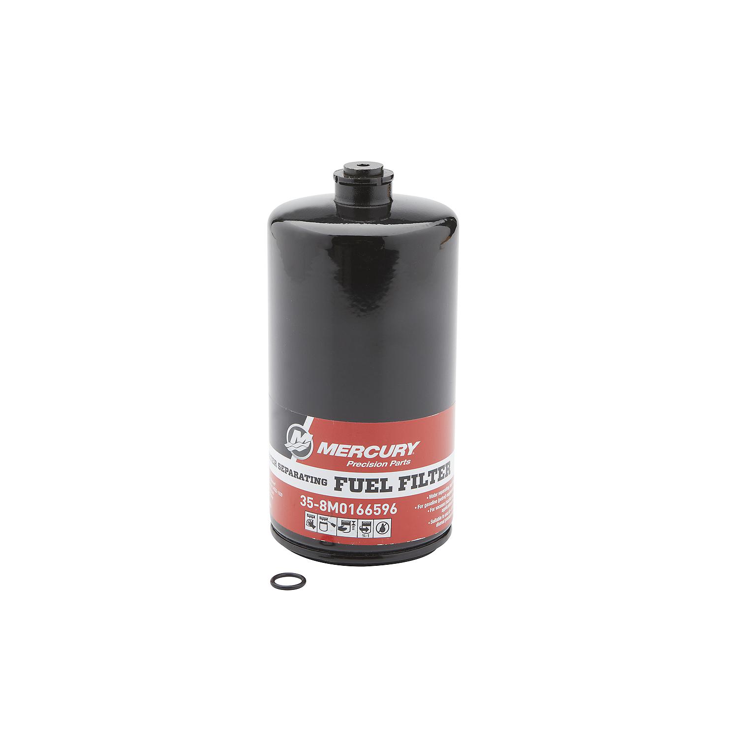 Mercury Water Separating Fuel Filter 8M0166596 for Mercury Racing 450R and 500R Mercury 7.6L V12 600hp Verado and 500hp SeaPro Outboards - Image 3
