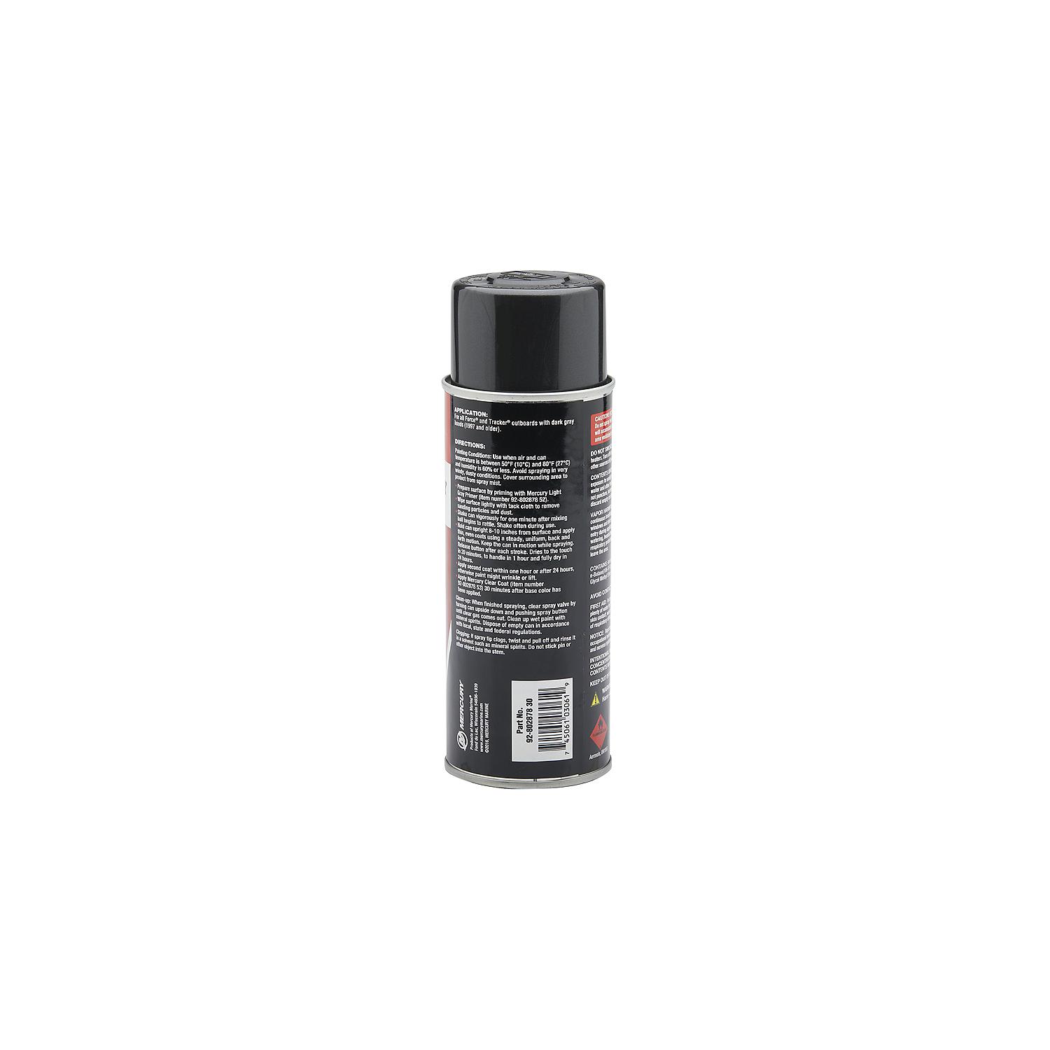 Mercury 80287830 Graphite Gray Enamel Spray Paint – 12 oz Spray Can