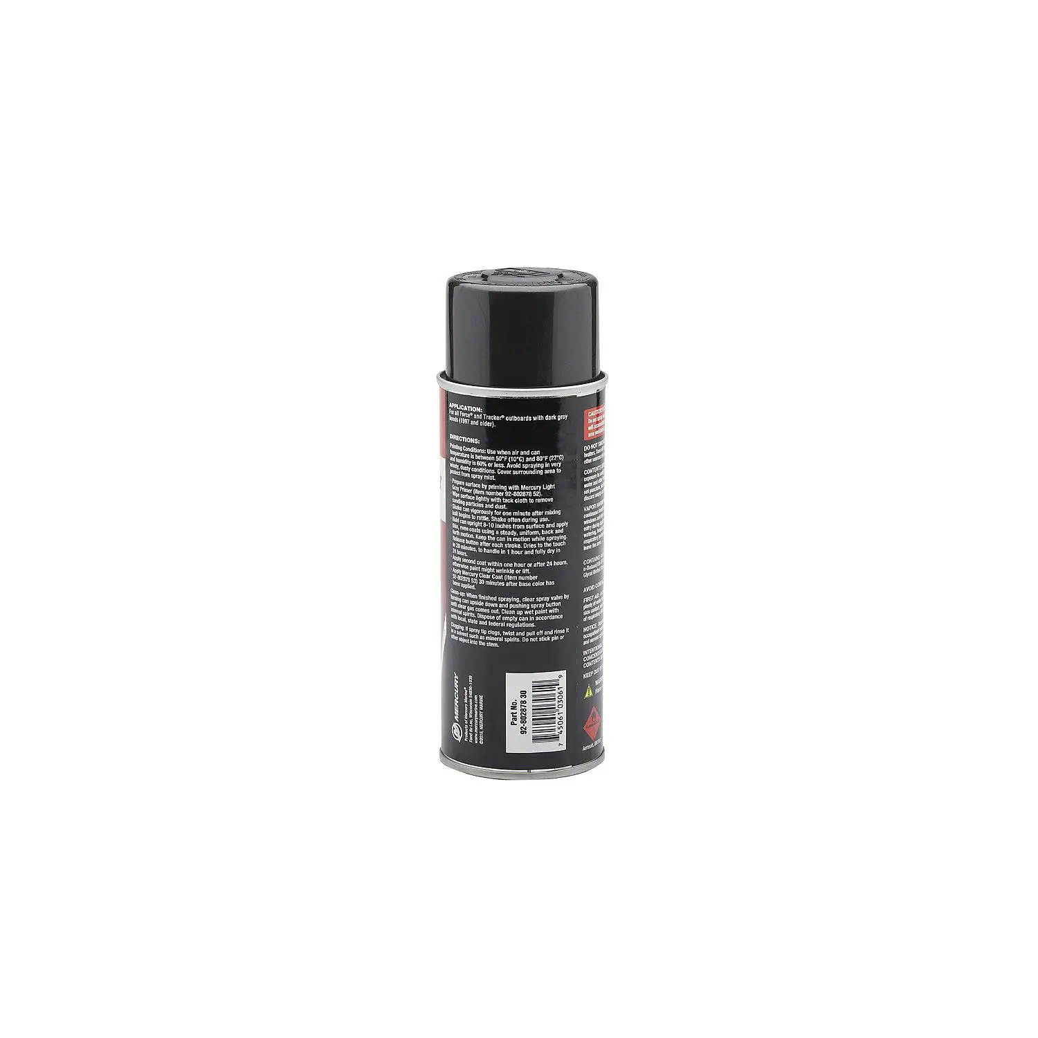 Mercury 80287830 Graphite Gray Enamel Spray Paint – 12 oz Spray Can