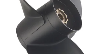 Mercury Black Max 16436CP1 3-Blade Extra Cup Aluminum Propeller, 16″ Diameter x 12″ Pitch, Right-Hand Rotation