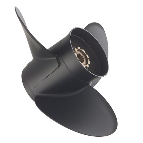 Mercury Black Max 16436CP1 3-Blade Extra Cup Aluminum Propeller, 16″ Diameter x 12″ Pitch, Right-Hand Rotation