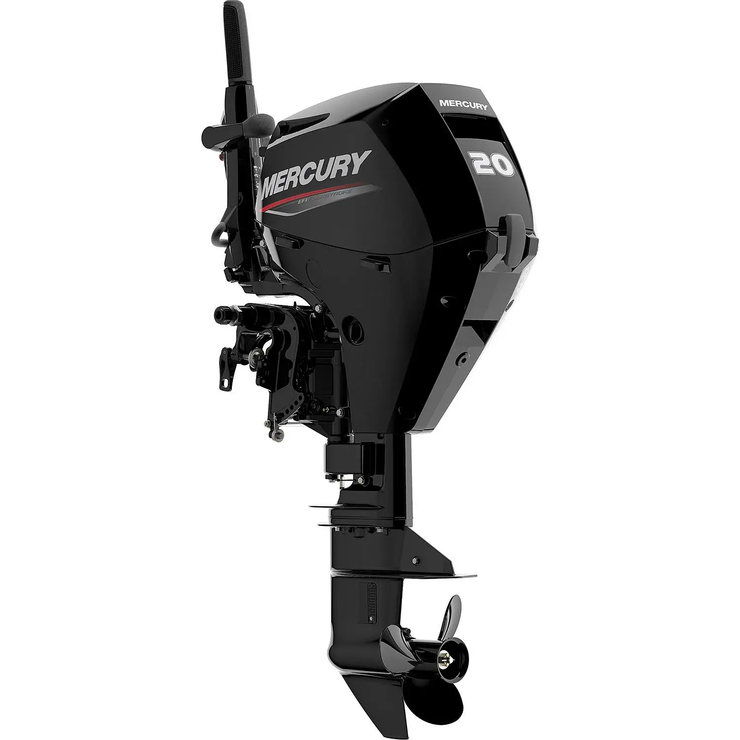 Mercury 20hp EFI Tiller FourStroke Outboard Motor, 15" Shaft - Image 4