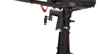 Mercury 5hp Tiller FourStroke Outboard Motor, 25″ Shaft