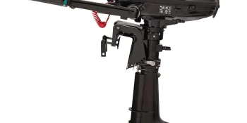 Mercury 5hp Tiller FourStroke Outboard Motor, 25″ Shaft