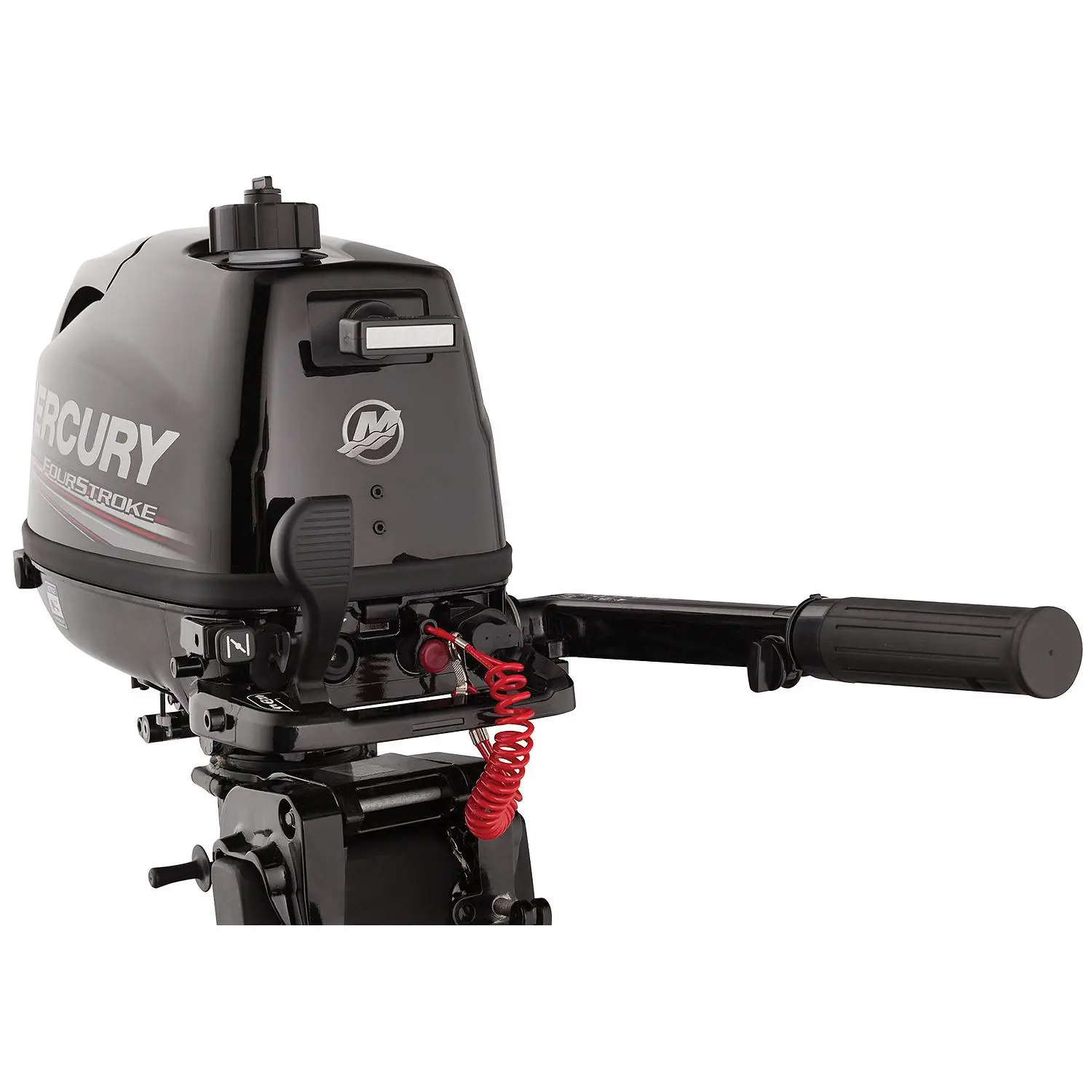 Mercury 6hp Tiller FourStroke Outboard Motor, 15" Shaft - Image 3