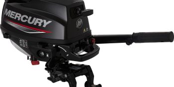 Mercury 2.5hp Tiller FourStroke Outboard Motor, 15″ Shaft