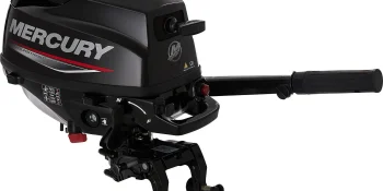 Mercury 2.5hp Tiller FourStroke Outboard Motor, 15″ Shaft