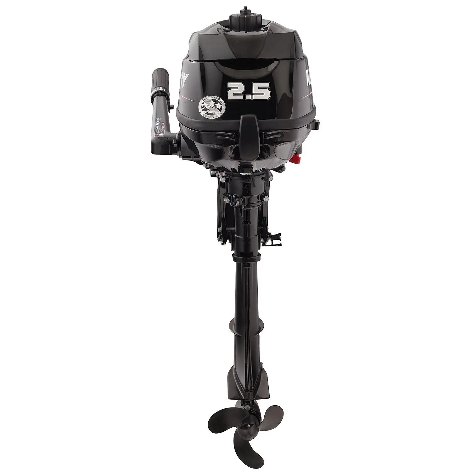 Mercury 2.5hp Tiller FourStroke Outboard Motor, 15" Shaft - Image 4