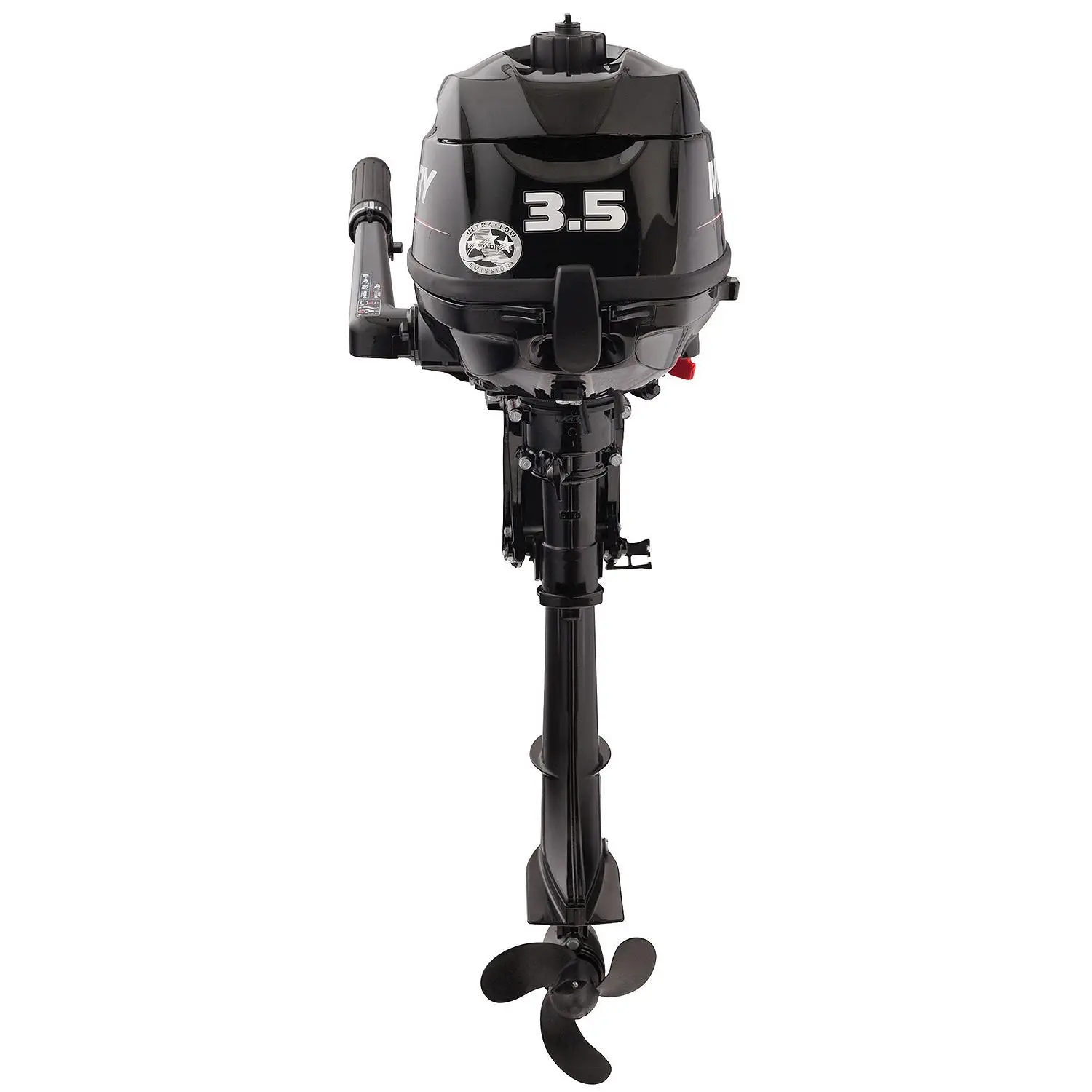 Mercury 3.5hp Tiller FourStroke Outboard Motor, 20" Shaft - Image 5