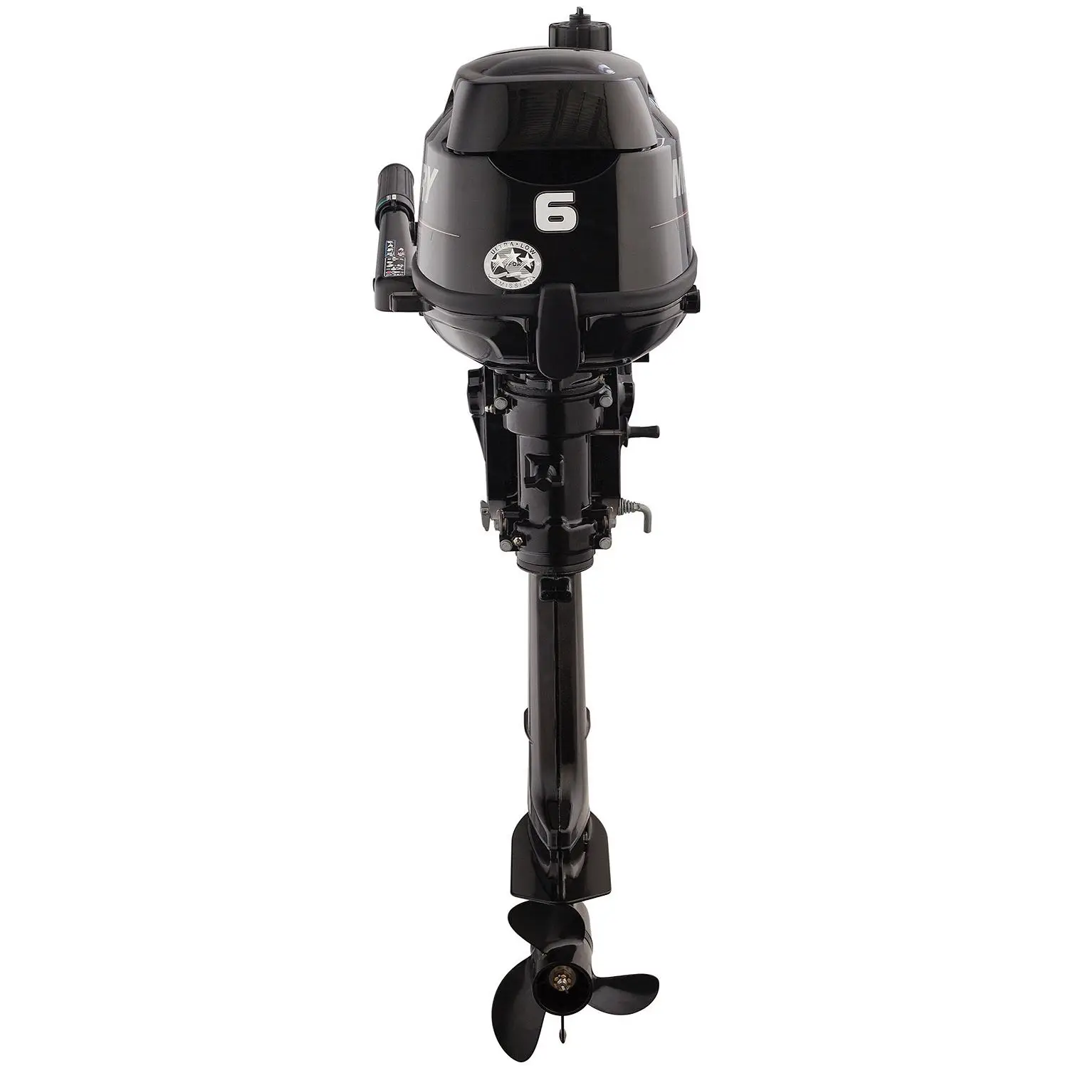 Mercury 6hp Tiller FourStroke Outboard Motor, 15" Shaft - Image 4