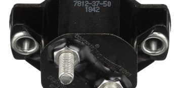 Quicksilver 11178A01 50 Amp Circuit Breaker w/ Nut Connections and Attaching Hardware