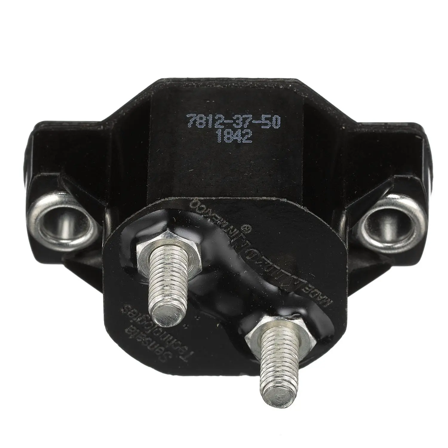 Quicksilver 11178A01 50 Amp Circuit Breaker w/ Nut Connections and Attaching Hardware