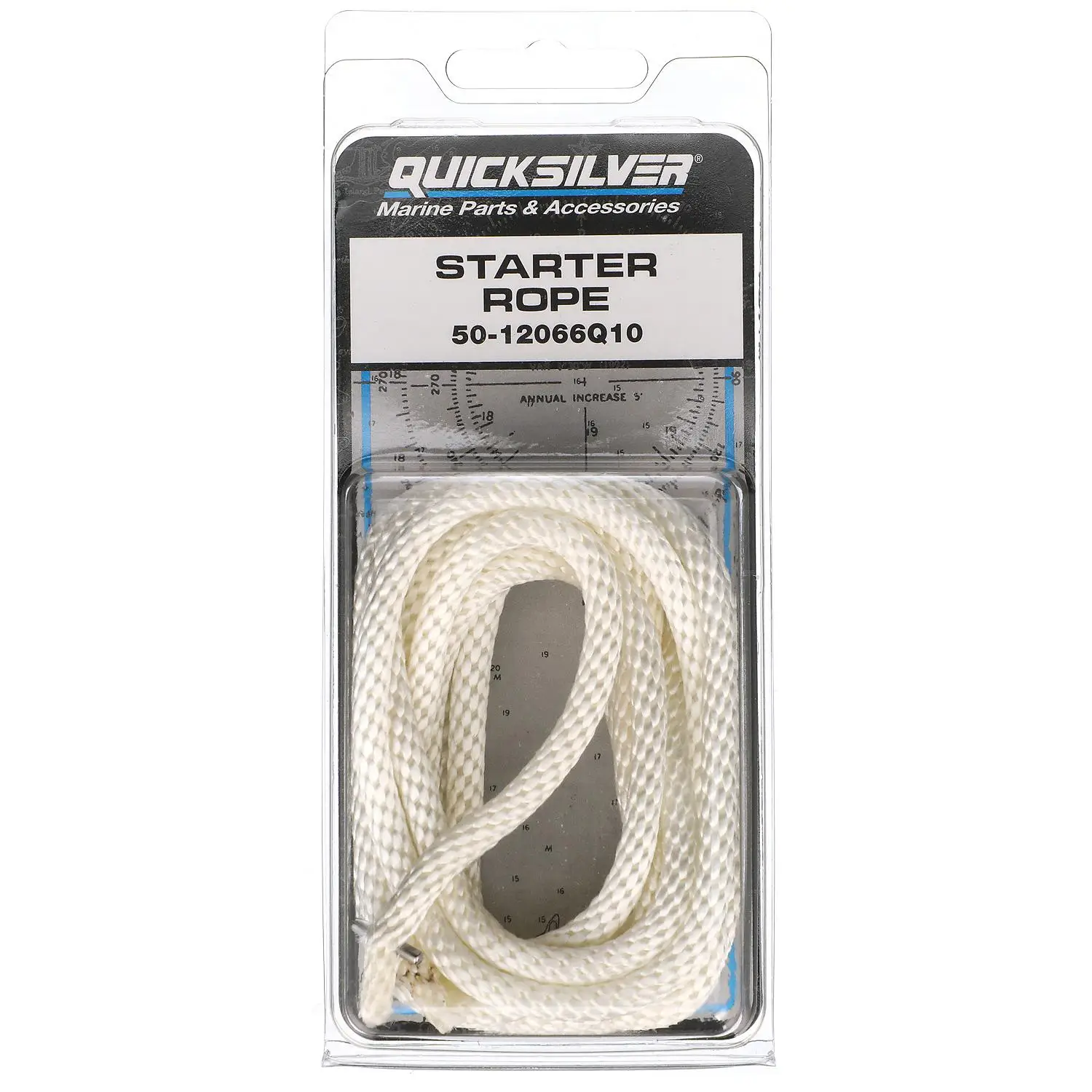 Quicksilver 12066Q10 Manual Start Outboards Starter Rope Line, Braided Nylon - Image 2