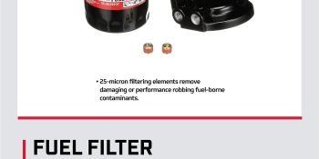 Mercury Remote-Mounting Water Separating Fuel Filter Kit 802893A4 for most outboards and MerCruiser engines.