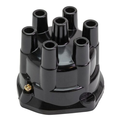 Quicksilver 33765T Distributor Cap for Marinized 6-Cylinder General Motors Inline Engines w/ Delco Conventional Ignition Systems