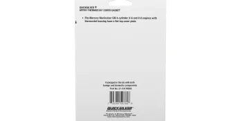 Quicksilver 33179Q02 Thermostat Gasket, MerCruiser, V6 & V8 w/ Flat Cover Plate