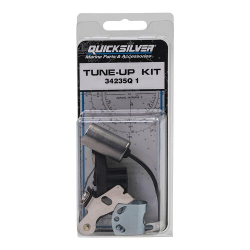 Quicksilver 34235Q1 Ignition Tune Up Kit for Marinized 4- and 6-Cylinder General Motors Engines w/ Delco Conventional Ignition Systems, 1-Pack