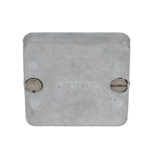 Quicksilver 34762A1 Zinc Anode Plate for MerCruiser TR and TRS Drives, 2.5″ x 2.5″