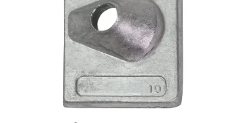 Quicksilver 42121Q02 Square Aluminum Anode Set for Mercury or Mariner and Force Outboards