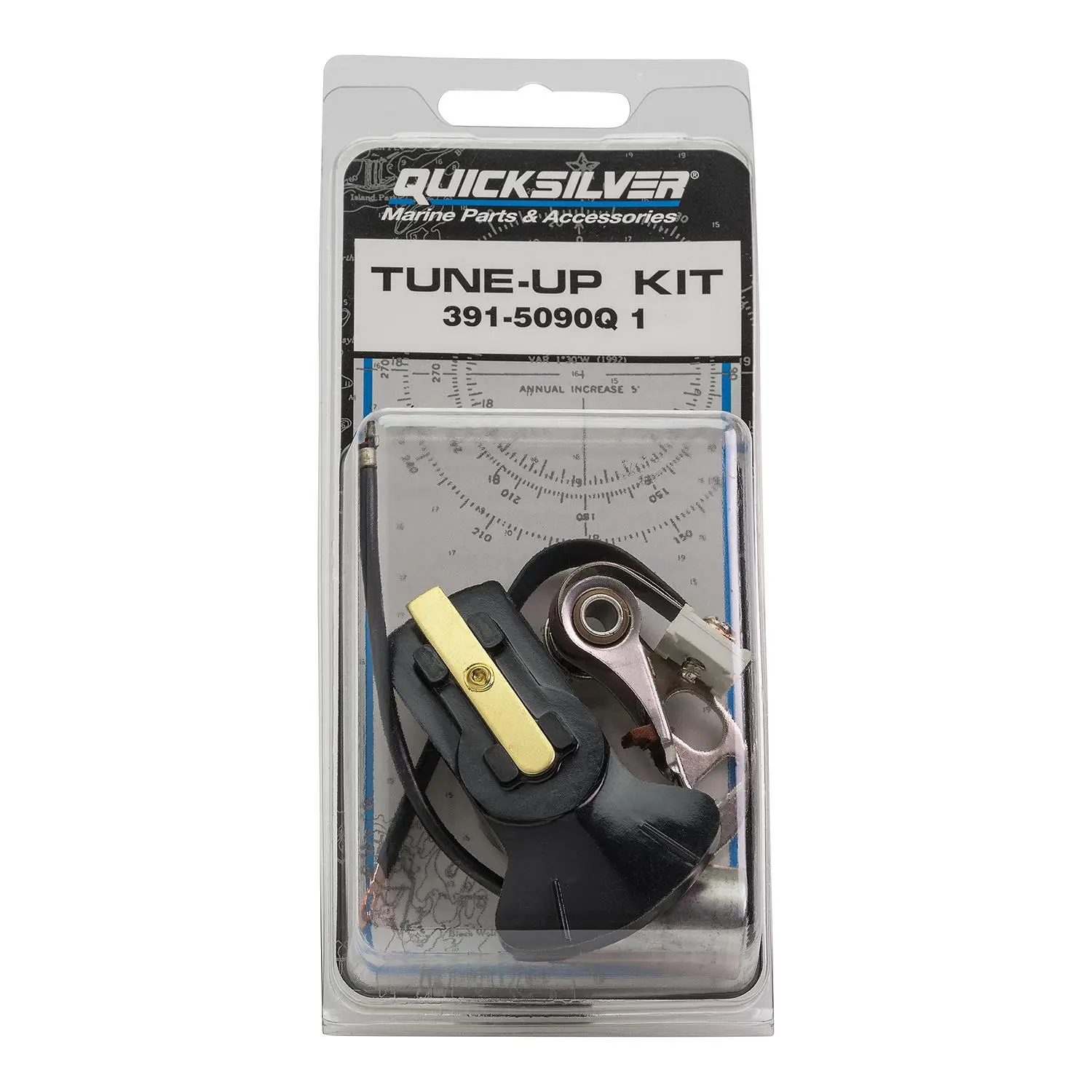 Quicksilver 5090Q1 Ignition Tune Up Kit for Marinized V8 MerCruiser Engines Made by General Motors or Ford w/ Mallory Conventional Ignition Systems, 1-Pack - Image 4