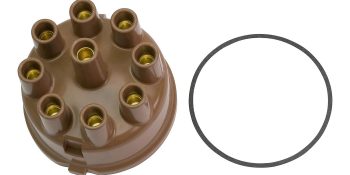 Quicksilver 5075Q1 Distributor Cap for Marinized V8 Engines by Ford w/ Mallory Conventional Ignition Systems