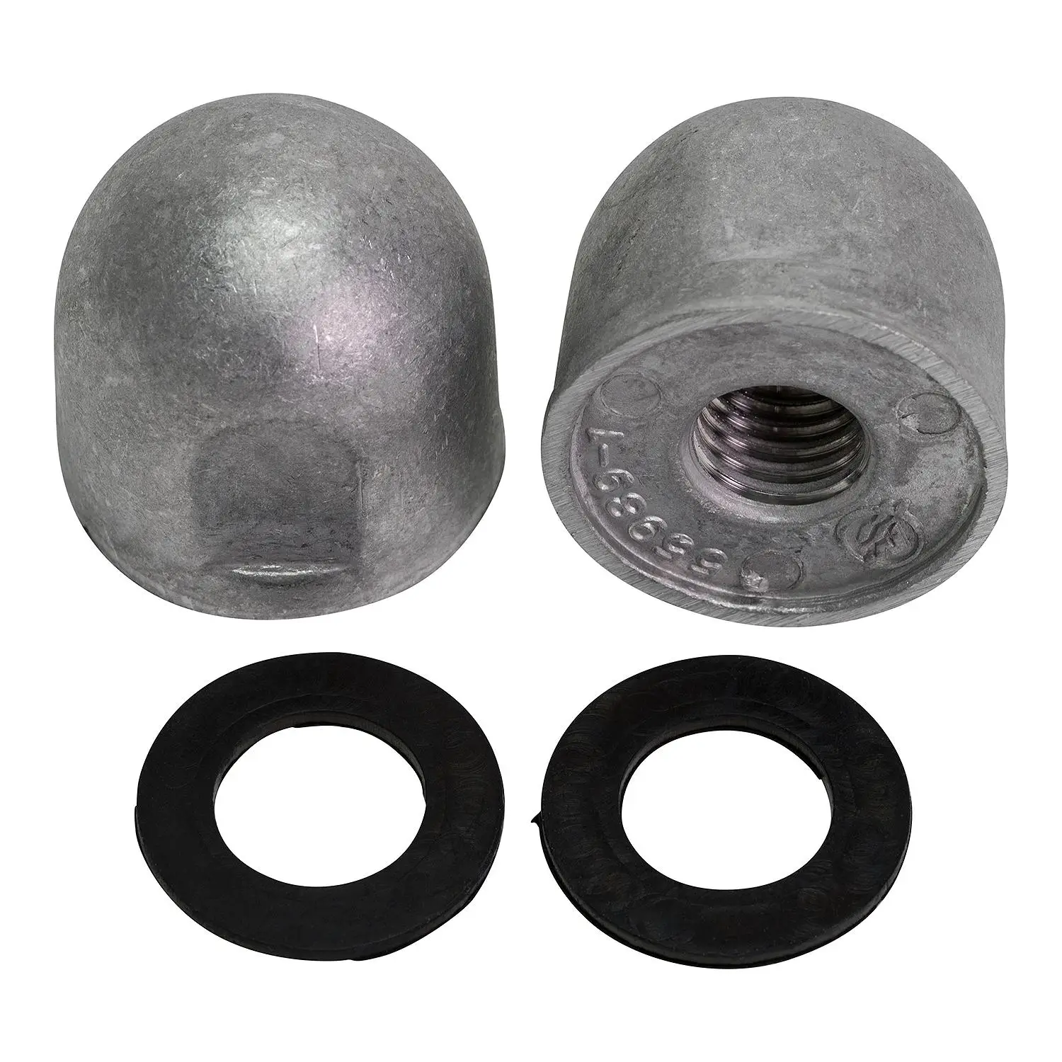 Quicksilver 55989Q9 Aluminum Anodes for MerCruiser Transom Plate Nuts