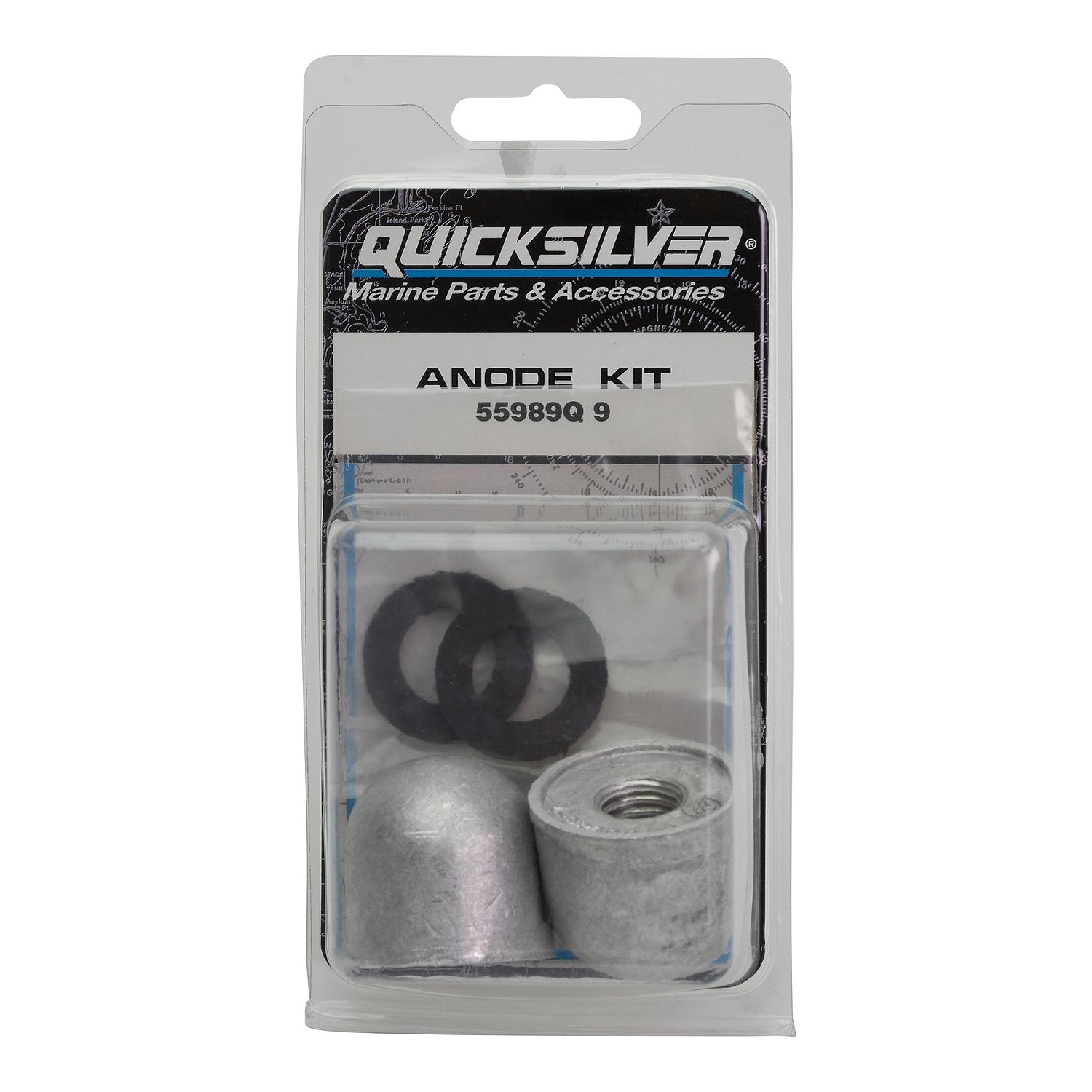 Quicksilver 55989Q9 Aluminum Anodes for MerCruiser Transom Plate Nuts - Image 2