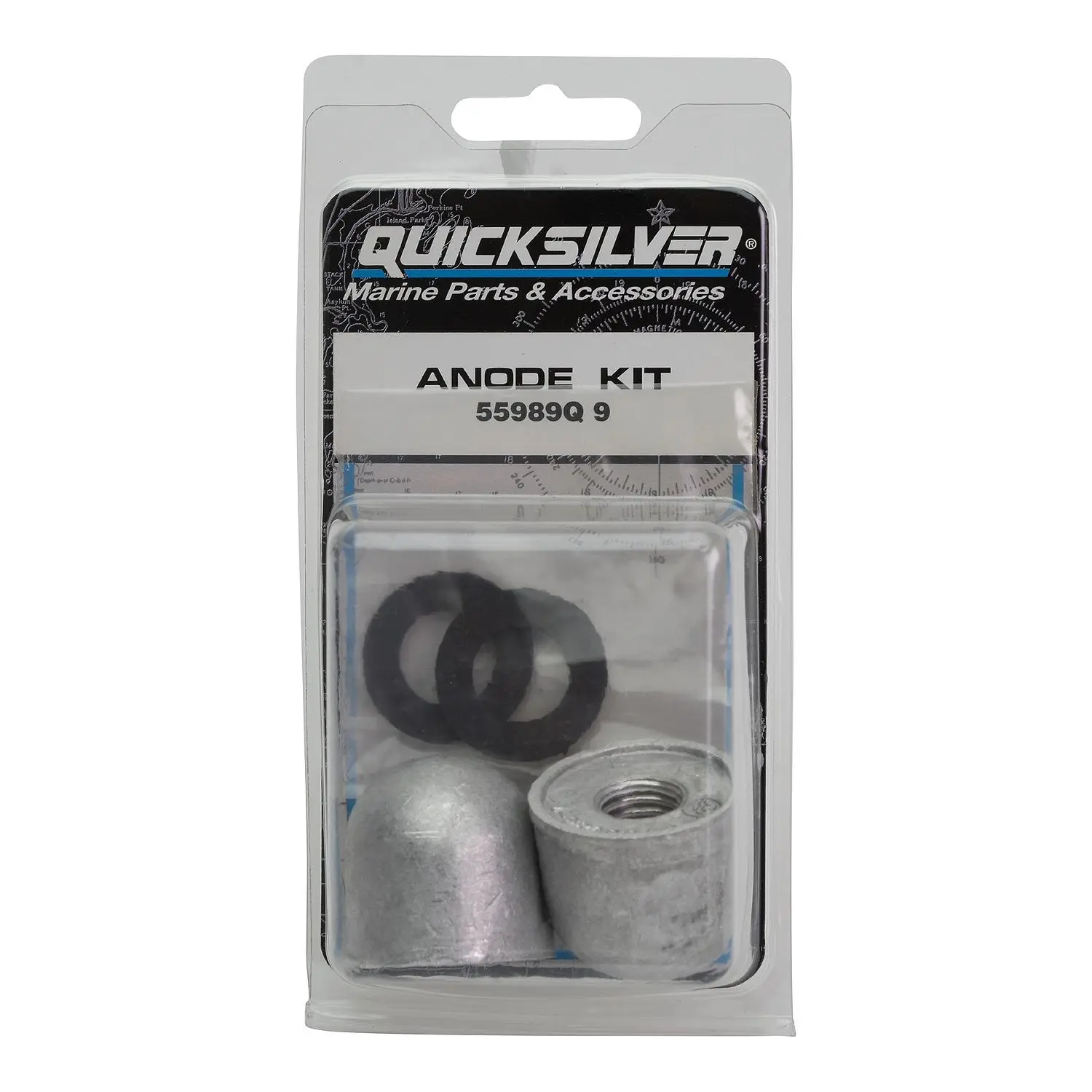 Quicksilver 55989Q9 Aluminum Anodes for MerCruiser Transom Plate Nuts - Image 2