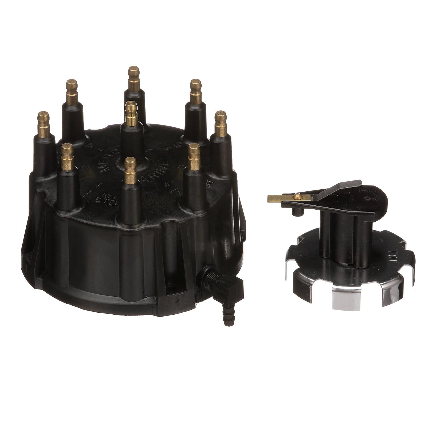 Mercury Cap and Rotor Kit 805759T3 for Marinized GM V8 Engines with Thunderbolt IV and V HEI Ignition Systems - Image 2